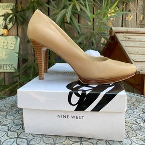 Nine West Tan Heels